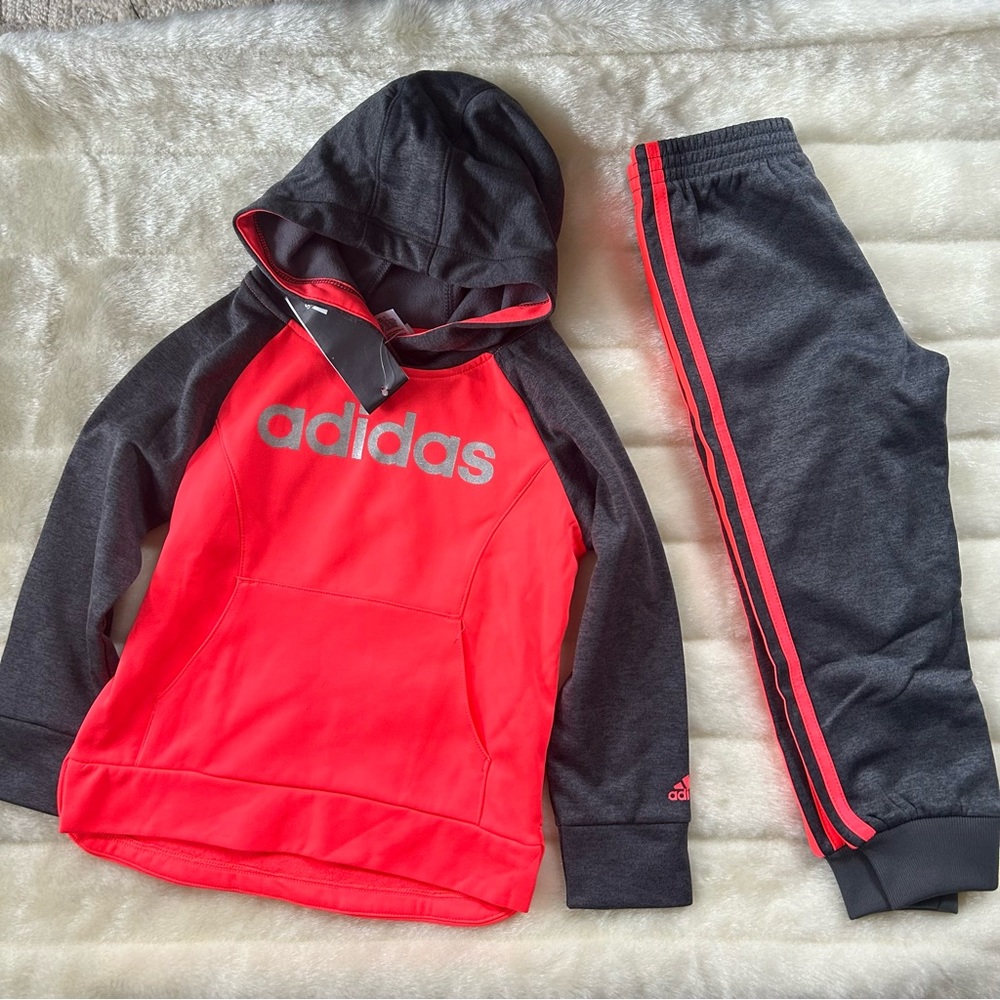 NWT Adidas Toddler Track Set